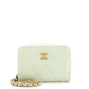 Chanel Pearl Crush Zip Around Card #182926C14B